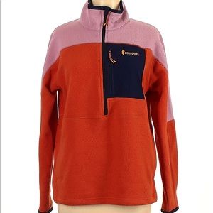Abrazo half zip pullover fleece